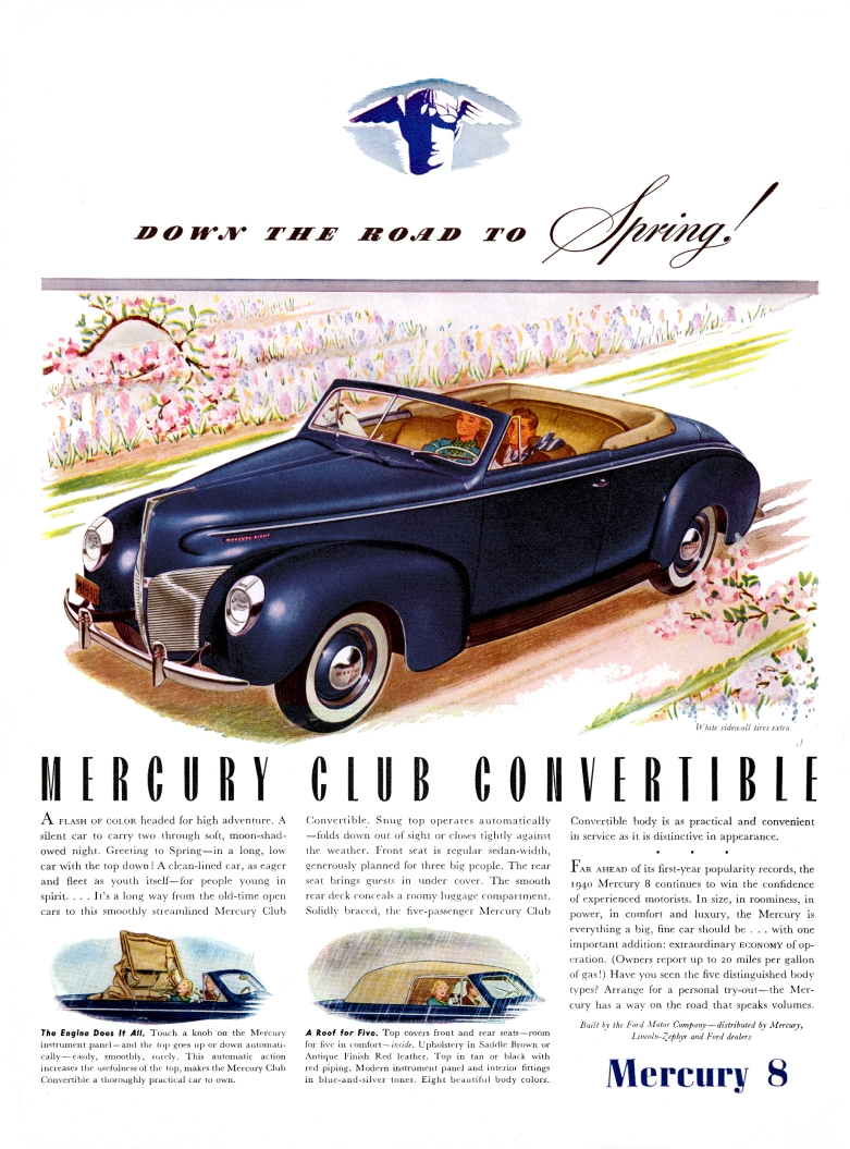 1940 Lincoln Auto Advertising